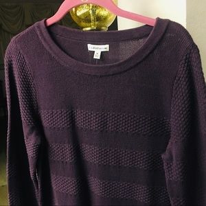 💜CROFT&BARROW Purple Sweater NWT(Medium)💜